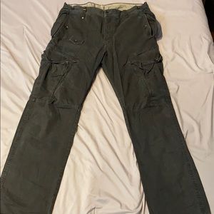 Dark washed blue Cargo